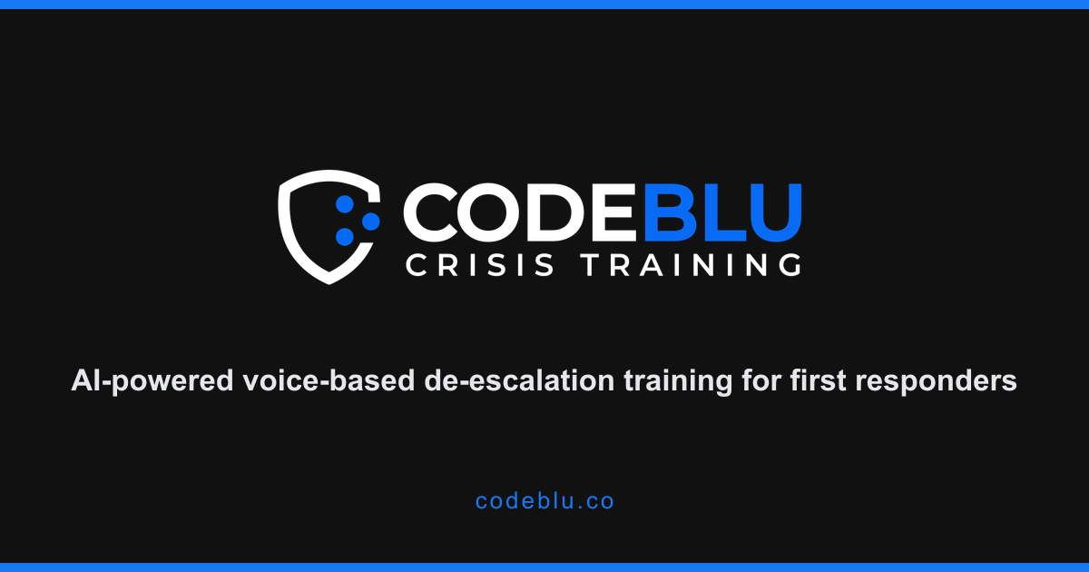 CodeBlu: AI Crisis Intervention Training